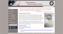 Desktop Screenshot of nsi.ncirc.gov