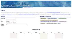 Desktop Screenshot of mastercalendar.ncirc.gov